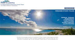 Desktop Screenshot of phuket-strandvillas.de